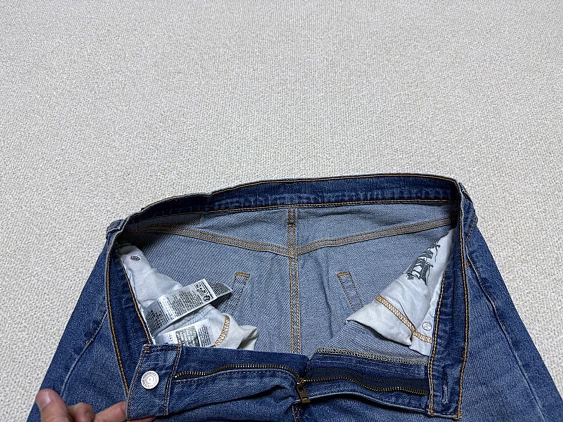 리바이스 502 청바지 남성용 34인치 상품이미지3