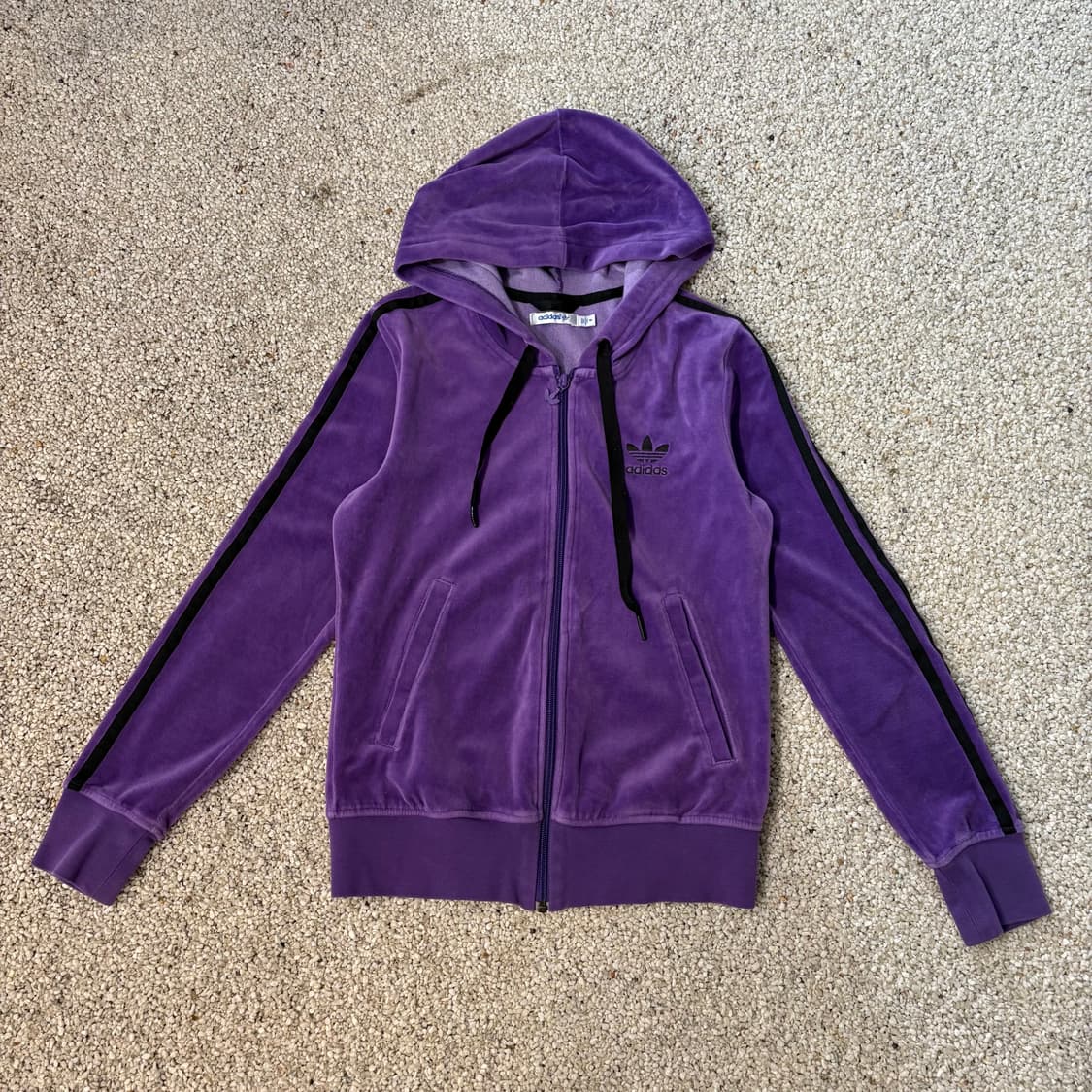 아디다스 후디 벨벳 져지 상품이미지1