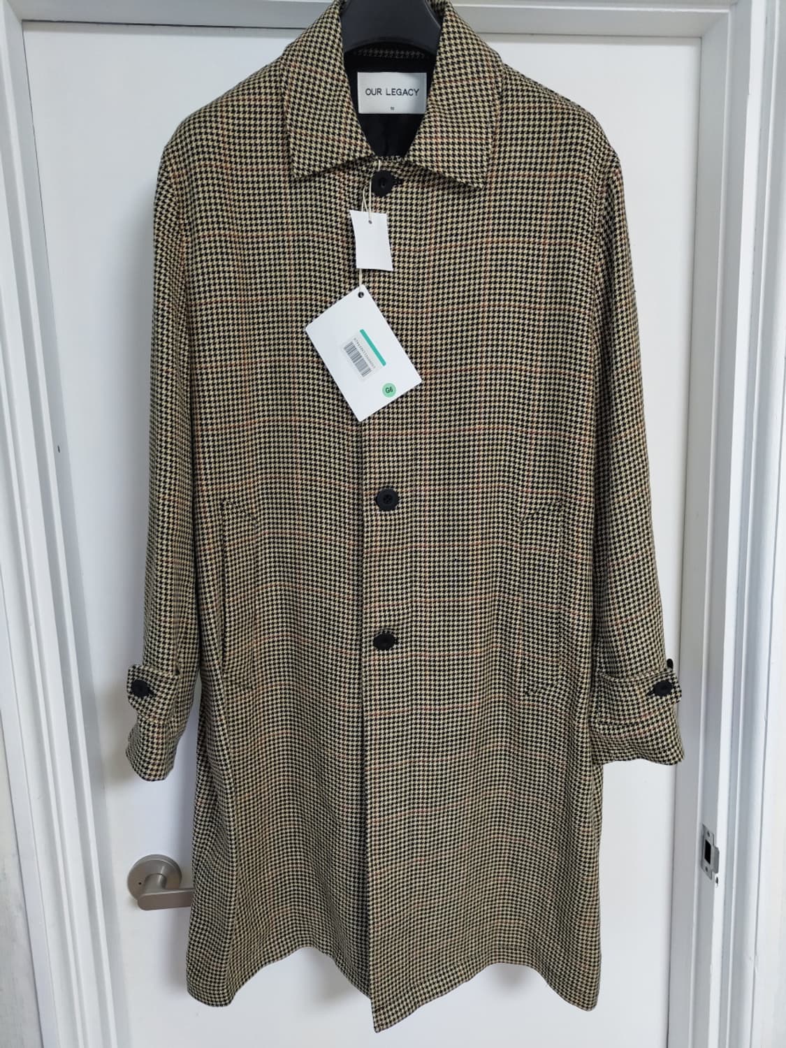 OUR LEGACY  Houndstooth Classic Car Coat 상품이미지2