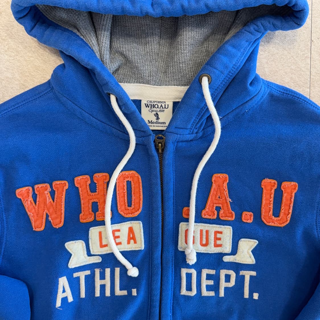 후아유 컬러 후드집업 상품이미지2