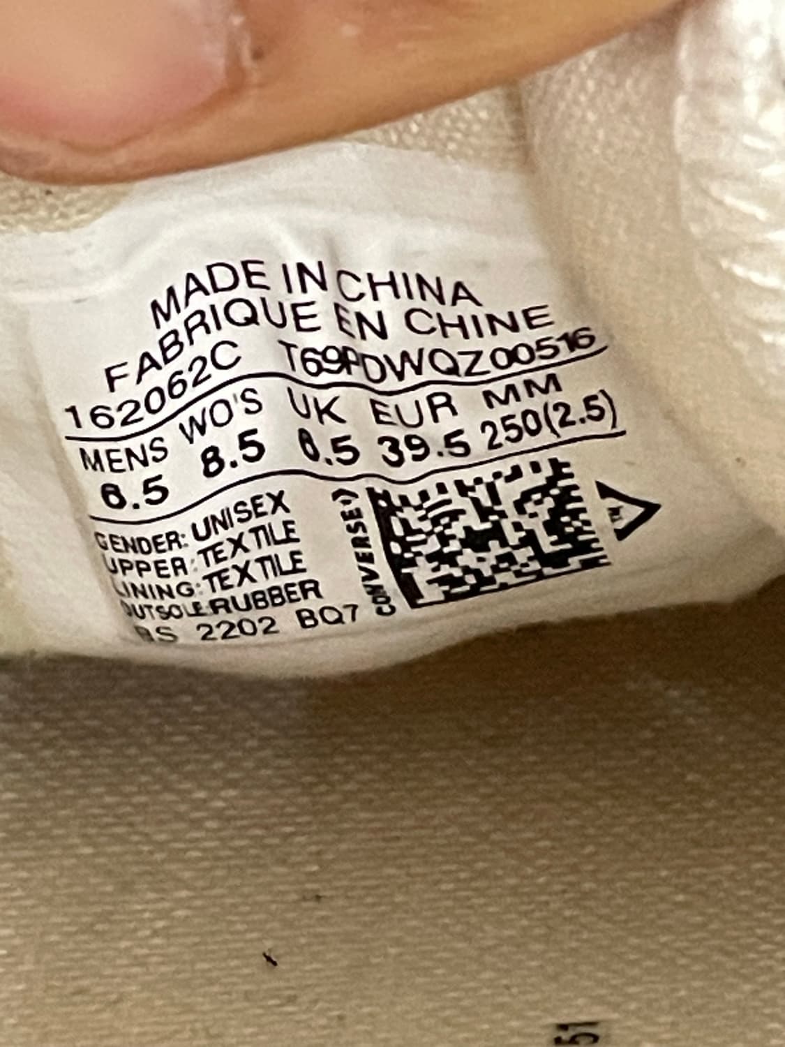 컨버스 척테일러 파치먼트 250 (gr-4598) 상품이미지9