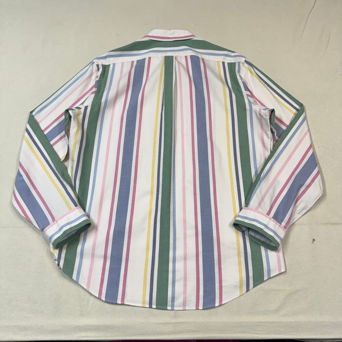 XL) 폴로 랄프로렌 멀티 컬러 옥스포드 셔츠 신형 큐알탭 상품이미지5