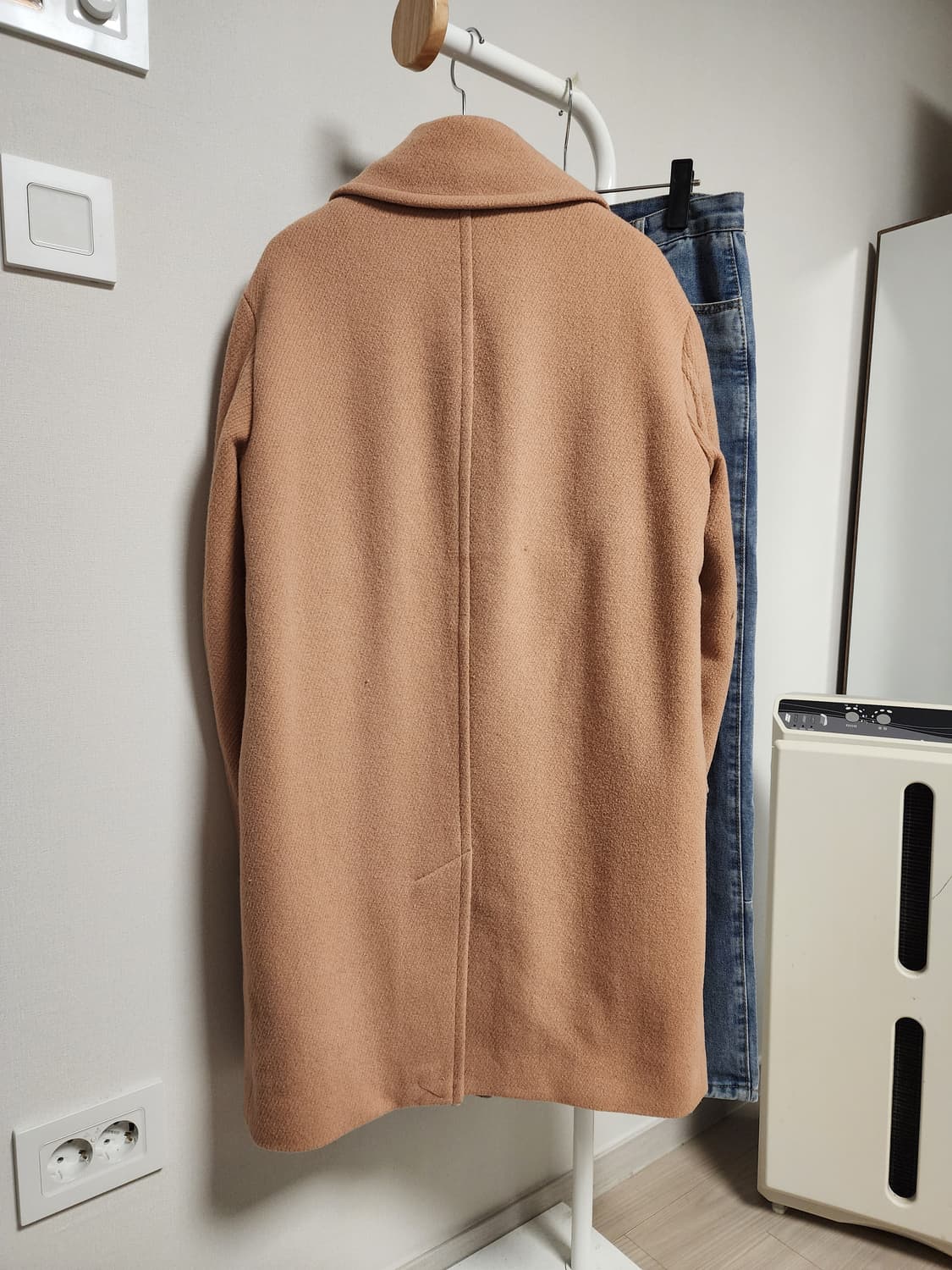 바닐라비  여성 더블버튼 코트 상품이미지2