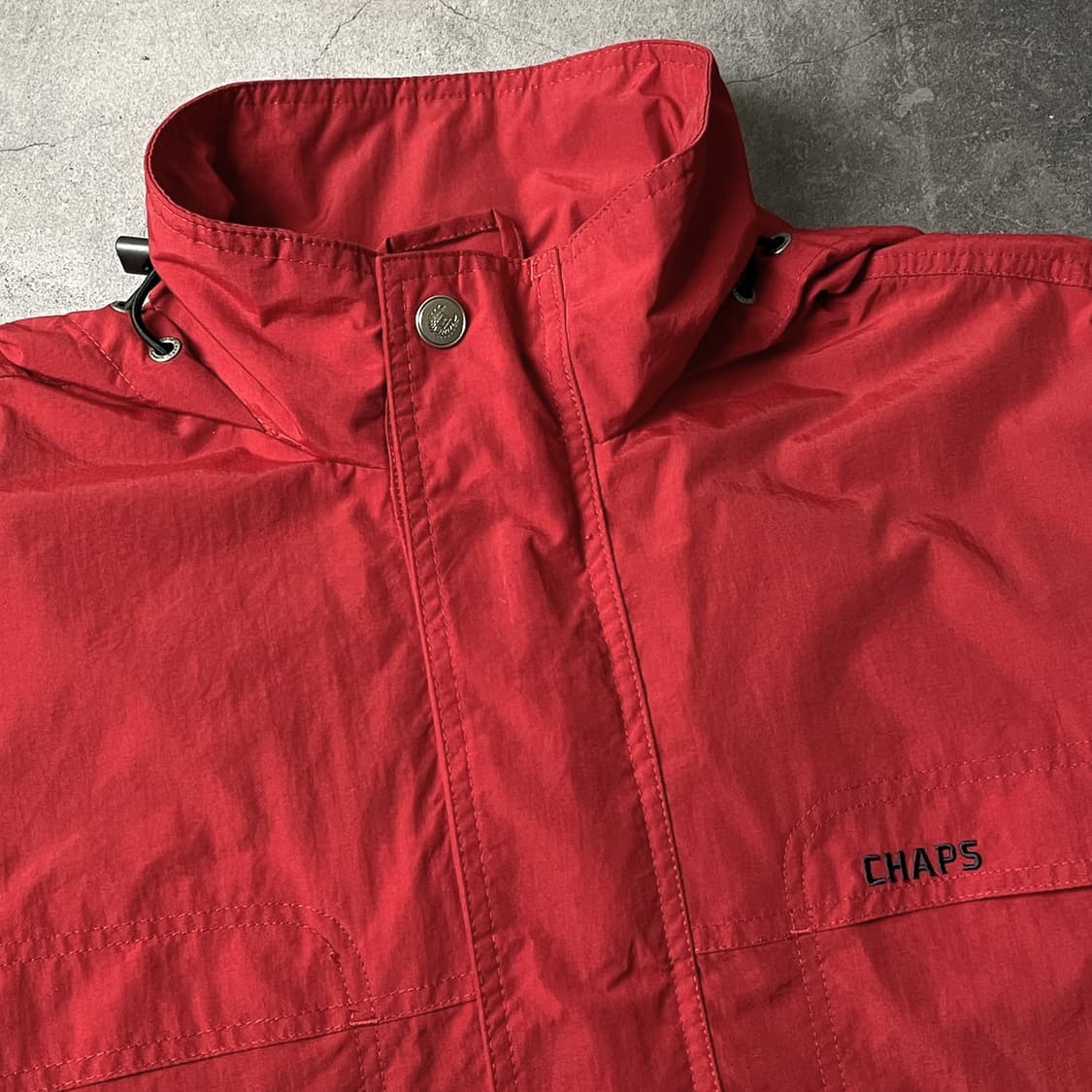 CHAPS 1990s 챕스 빈티지 레드 스포츠 아노락 자켓 A00450 상품이미지2