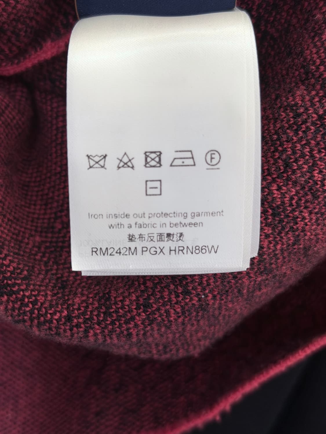 (A+/M) / 루이비통 모노그램 퍼렐 다미에 레드 크루넥 니트 상품이미지7