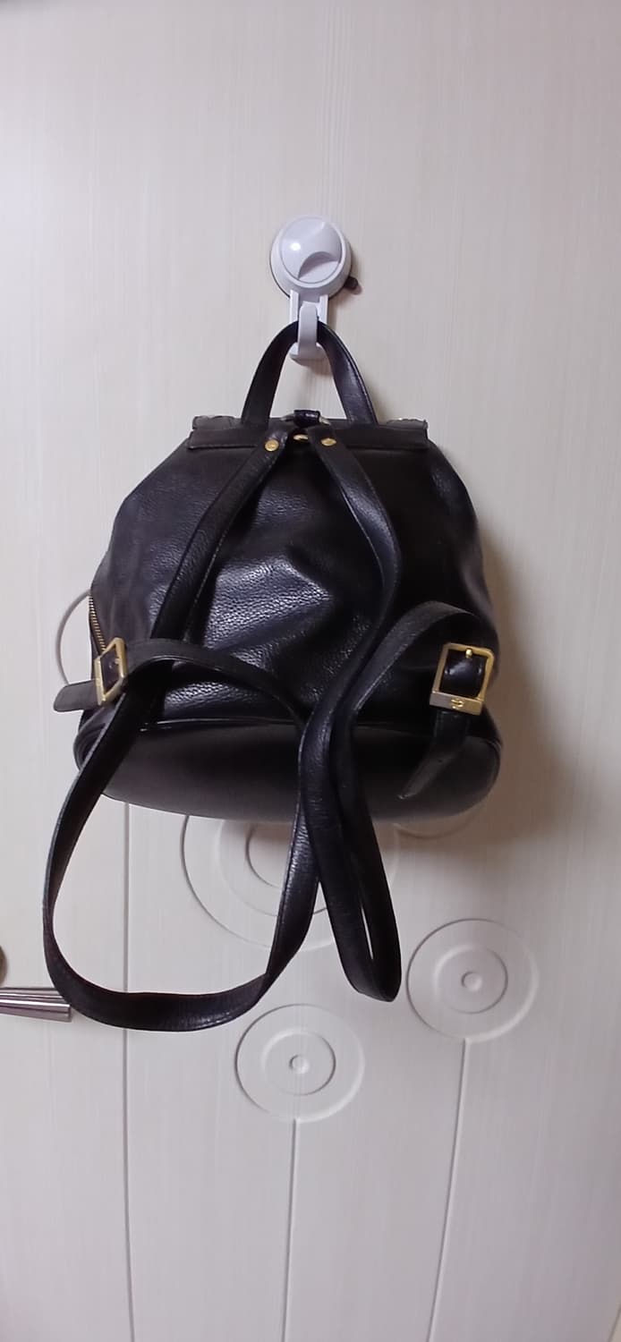 MCM 블랙 가죽 백팩  상품이미지6