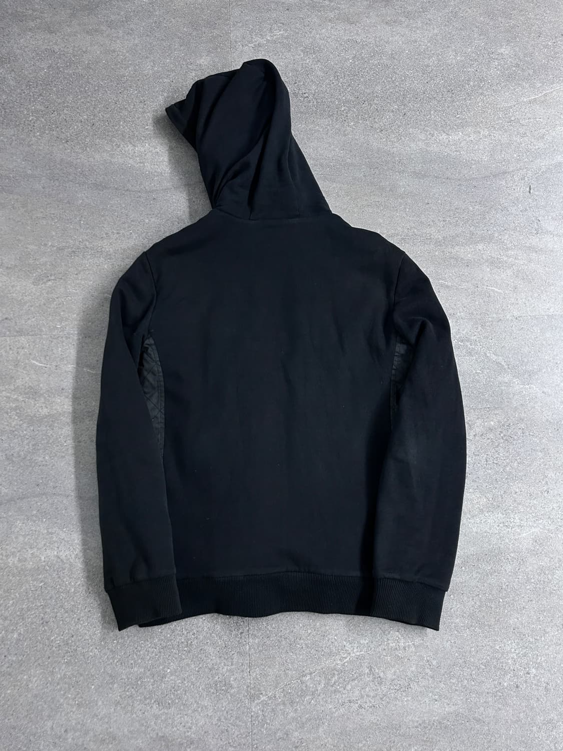 아르마니 하이넥 닌자 시어링 후드 집업 상품이미지9