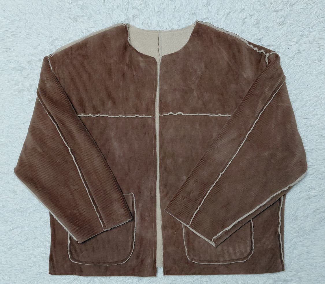 FREAK'S STORE 리버시블 코듀로이 숏 코트 (Free) 상품이미지2