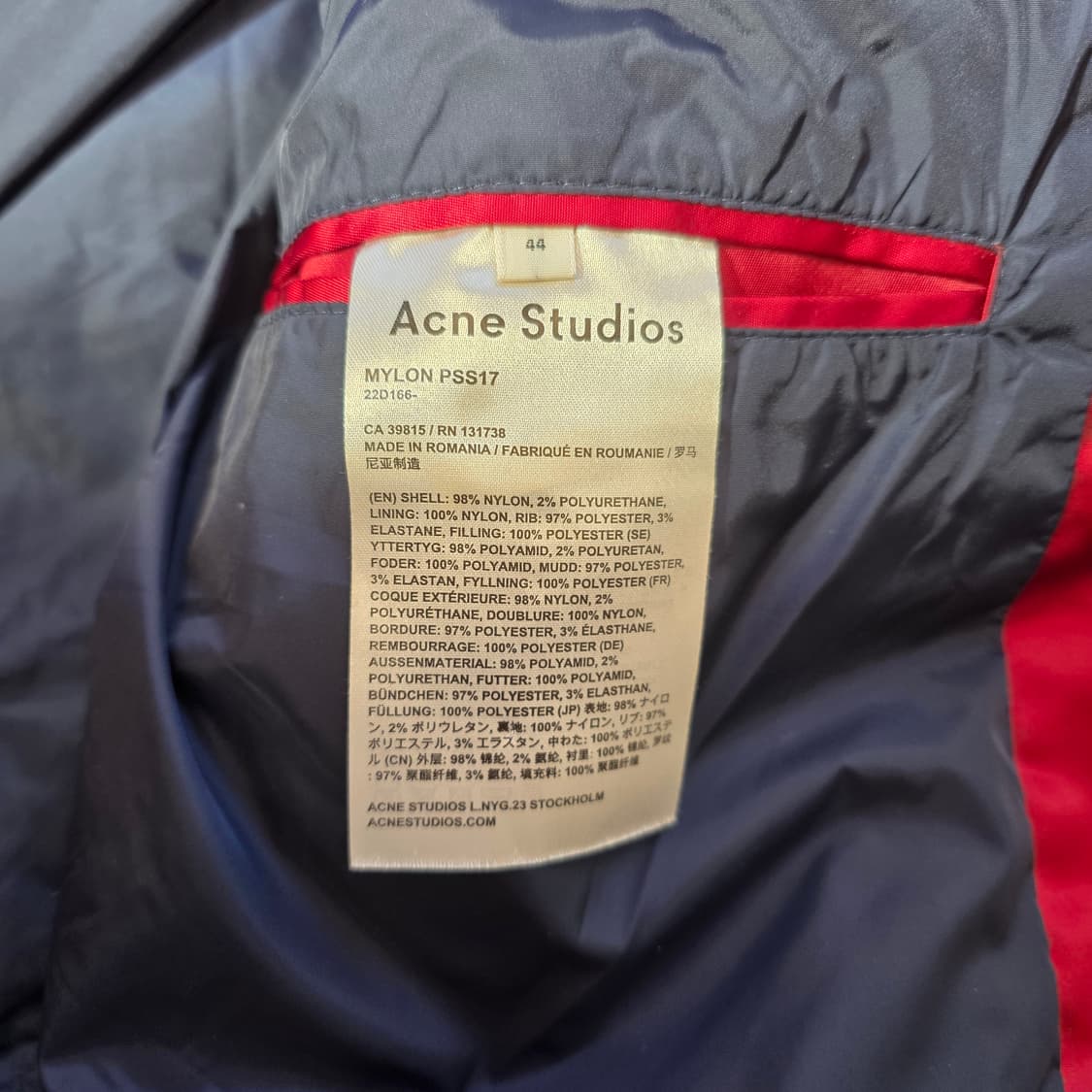 [44]ACNE 아크네스튜디오 bomber 자켓 상품이미지4