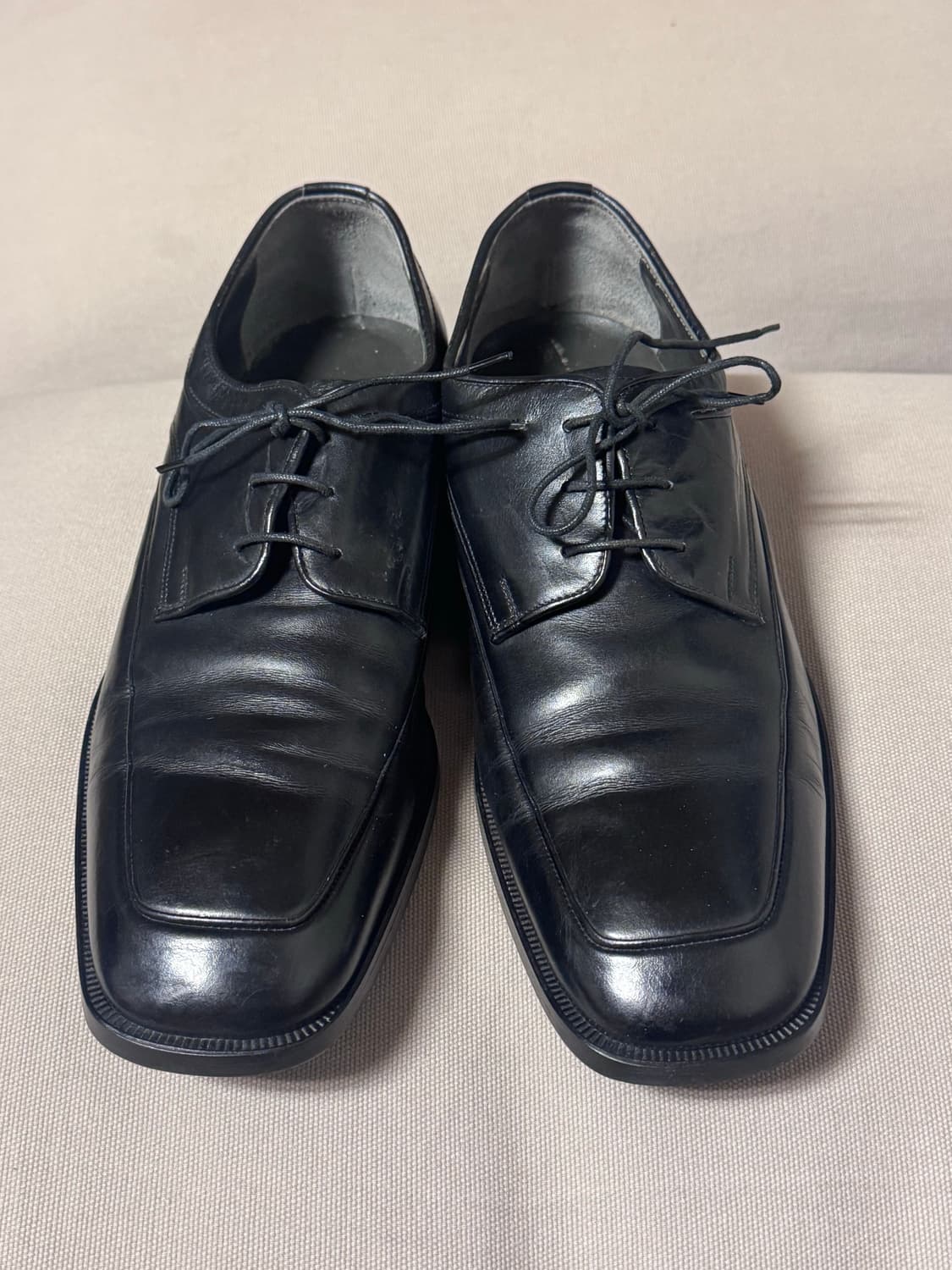 발렌시아가 스퀘어토 포멀 더비 슈즈 상품이미지1