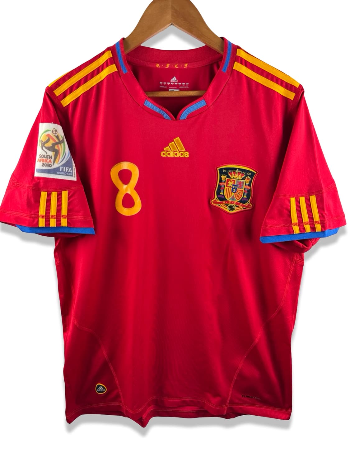 아디다스 사비 10-11 스페인 홈 반팔 유니폼3094 상품이미지1