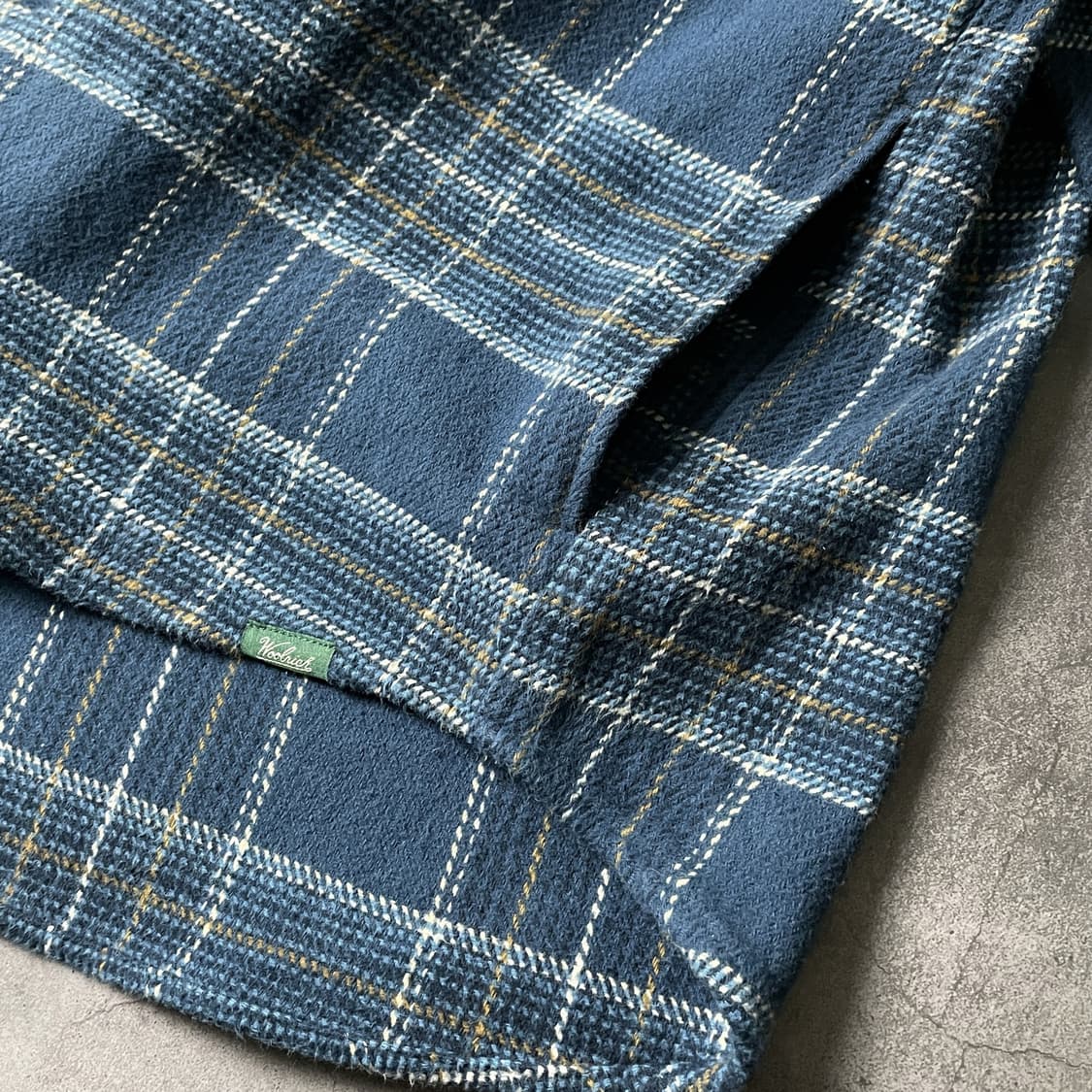 WOOLRICH 울리치 빈티지 플란넬 코튼 체크 셔츠자켓 A00359 상품이미지4