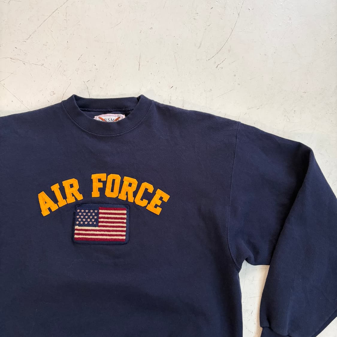 90s OARSMAN 미공군 빈티지 스웻셔츠 L 상품이미지2