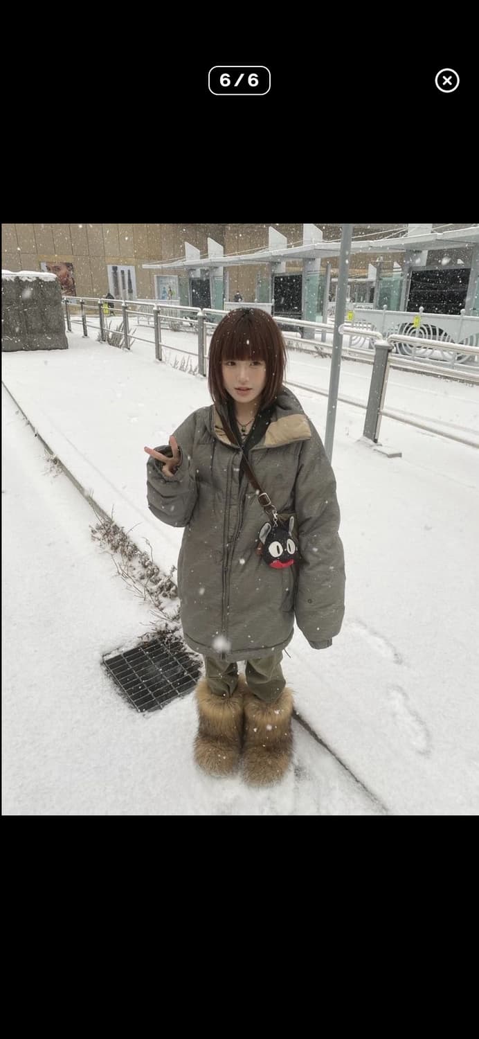 선착1명 일본 히메 라떼 모리걸 랜박 갸루 일본 교복 스포티 빈티지 랜박 상품이미지8