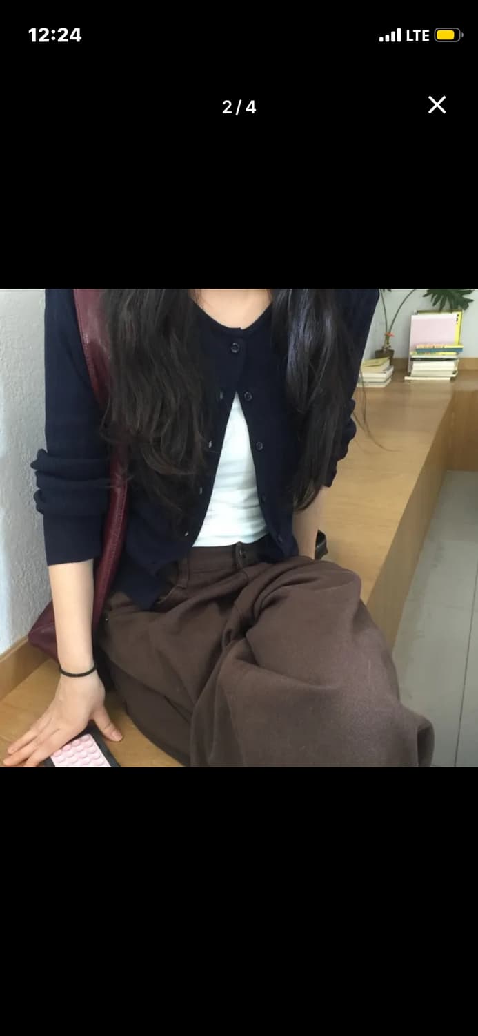 에이블리 빈티지 여름 골지 가디건 상품이미지2