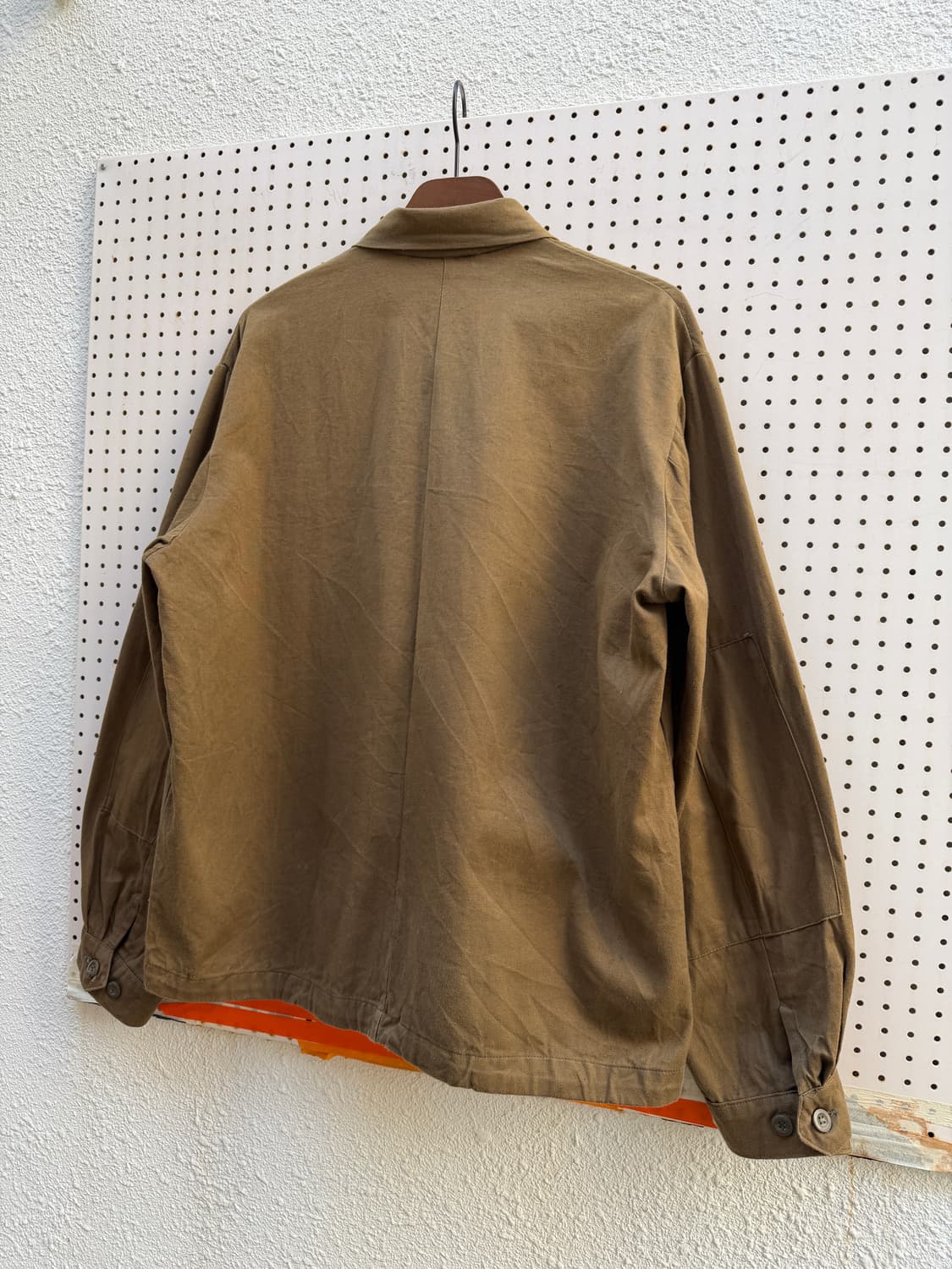 1970s CZECH MILITARY FLY FRONT 체코군 워크자켓 상품이미지8