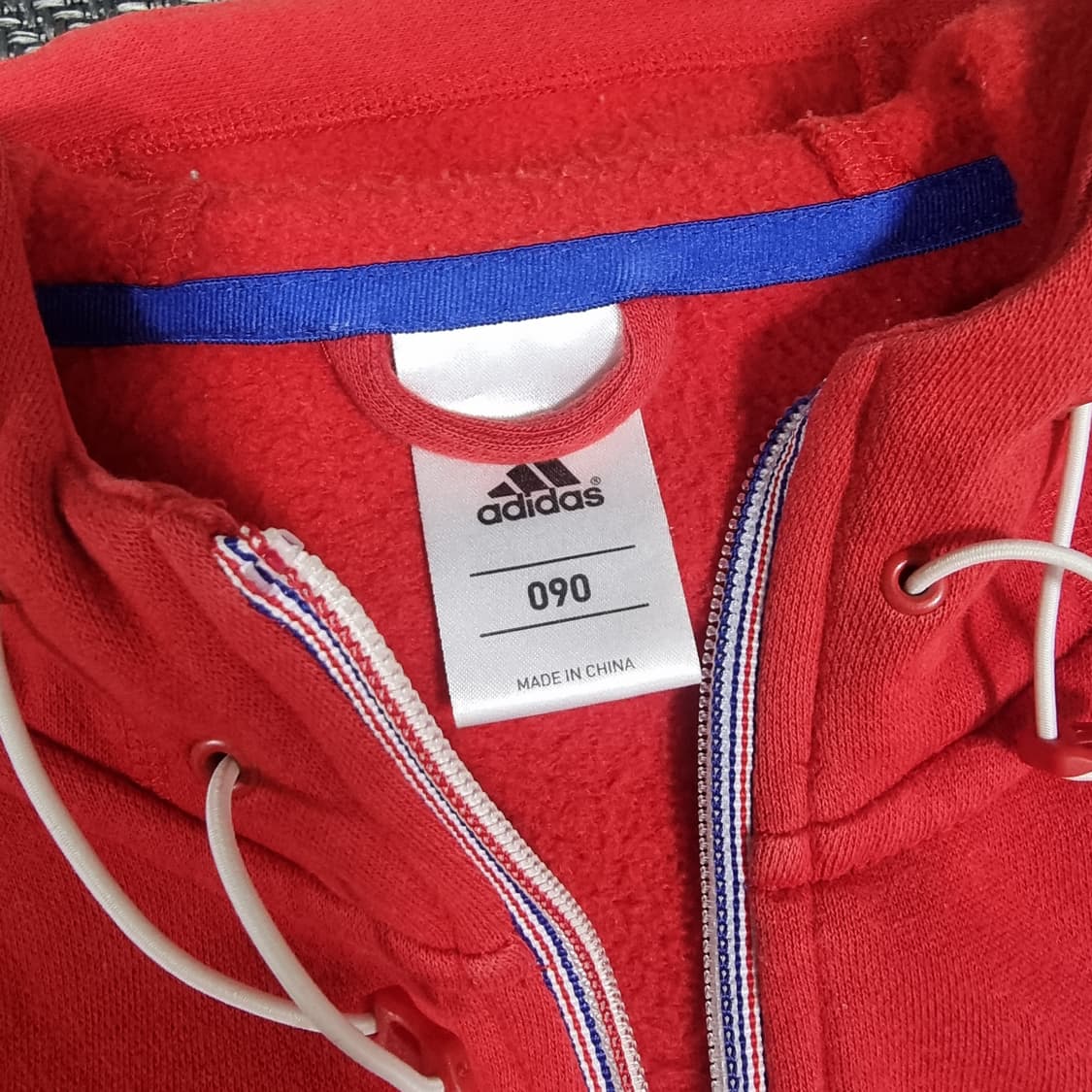 아디다스 바이에른 뮌헨 후드집업 레드 상품이미지7