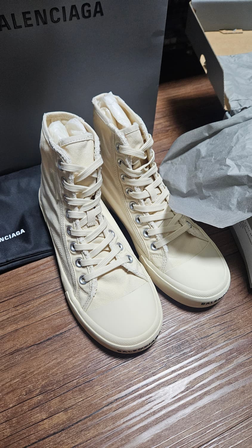 발렌시아가 파리스 하이탑 스니커즈 슈즈 신발 정품 신품 상품이미지1