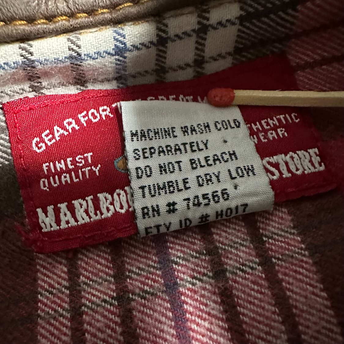 Marlboro Country 데님 자켓 상품이미지4