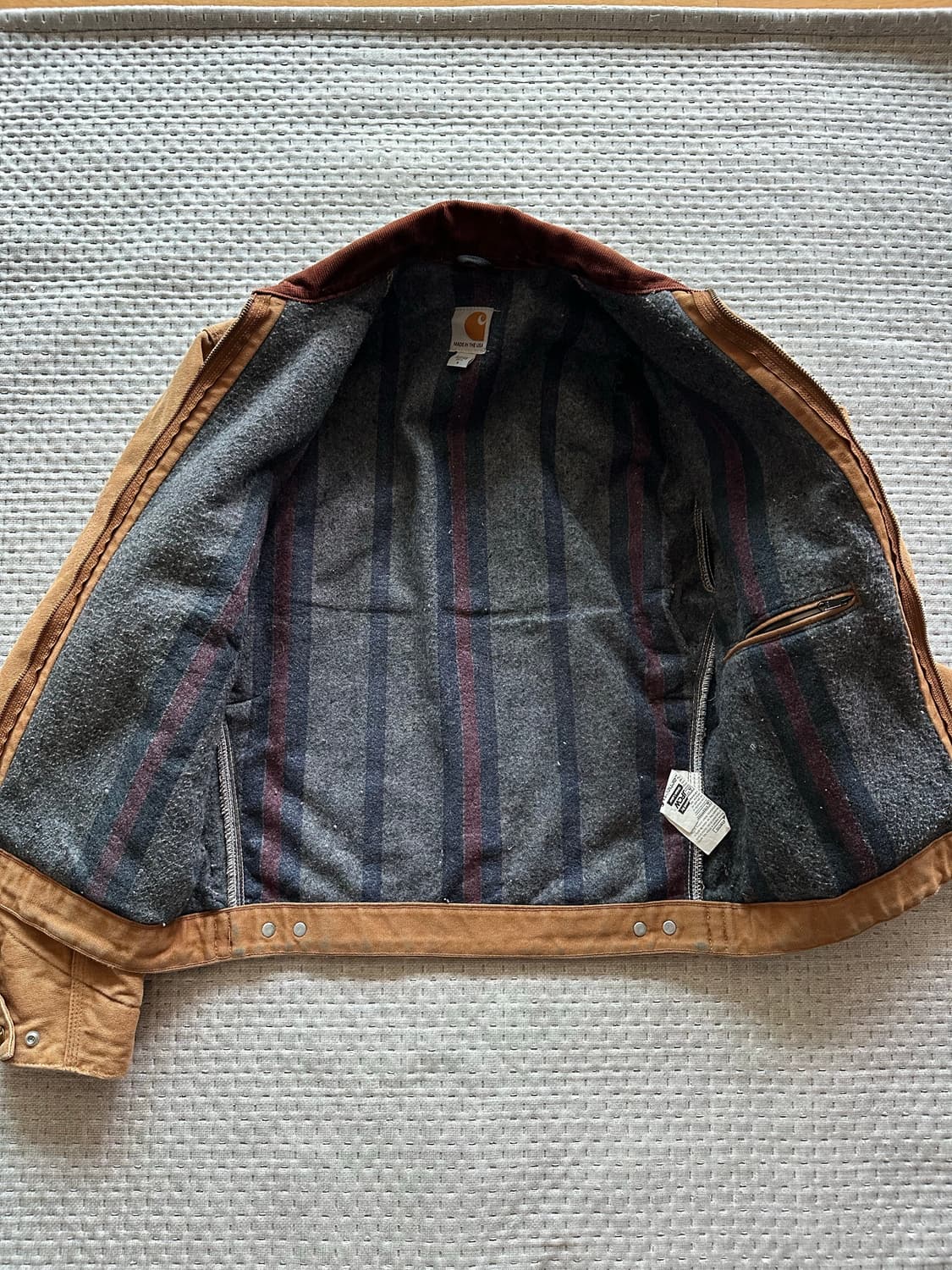 [S] 칼하트 디트로이트 자켓 j01 브라운 상품이미지3