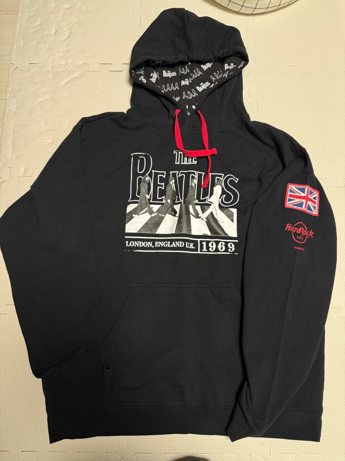 하드락카페 x 비틀즈 후드티 상품이미지1