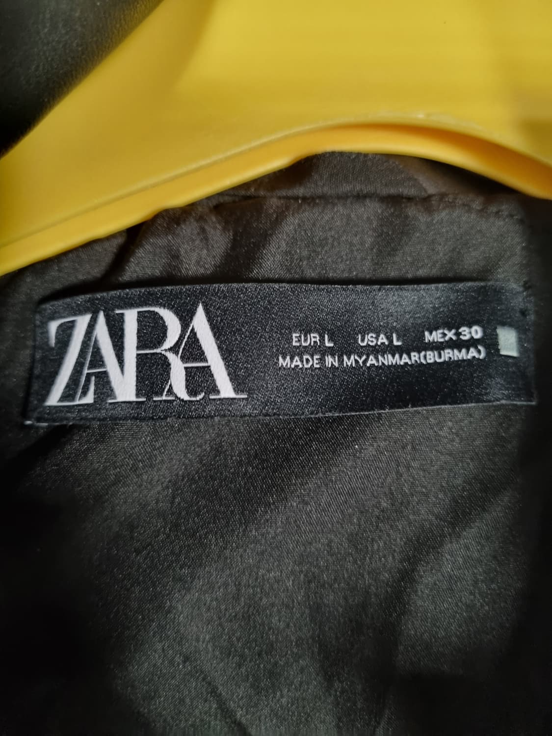 자라 레더 후디 자켓  상품이미지3