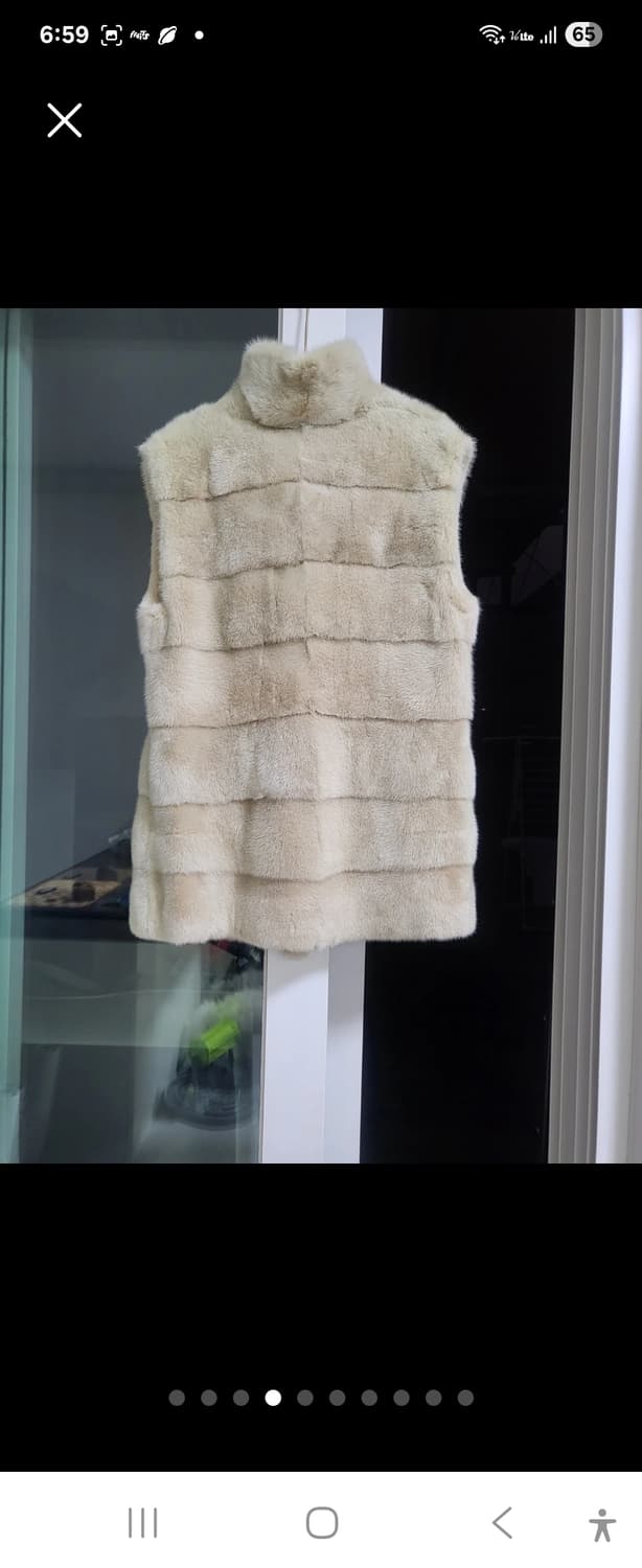 BASSETTI 이태리 명품브랜드 사가퍼 밍크 베스트 free 상품이미지4