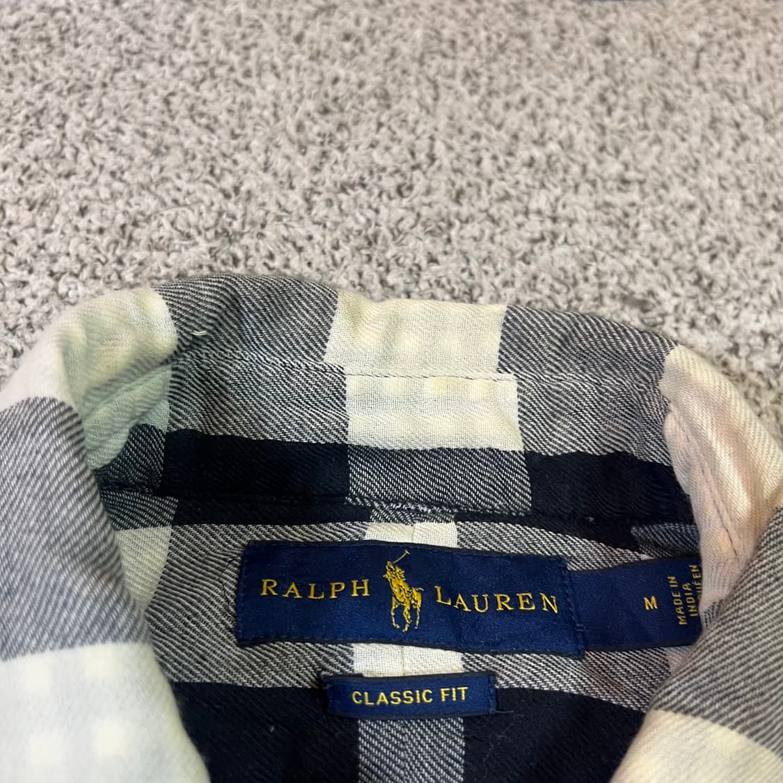 폴로 랄프로렌 타탄체크 셔츠 상품이미지7