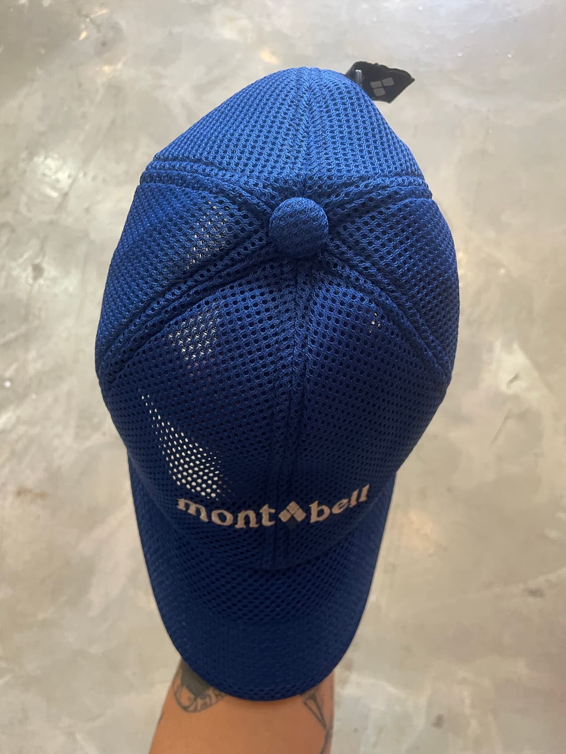 몽벨 고프코어 메쉬 캡 블루 상품이미지6