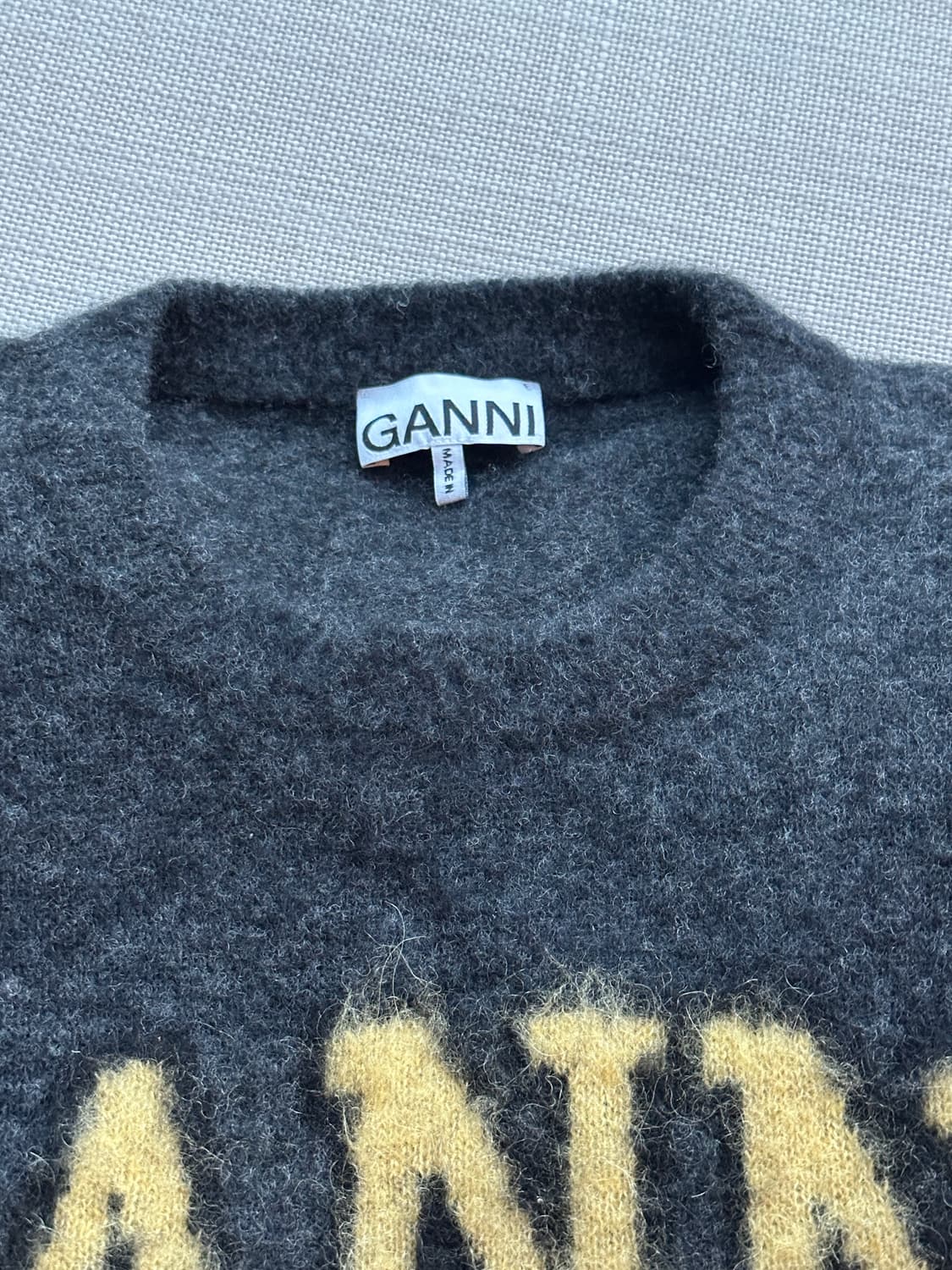 GANNI 가니 | 바나나 니트 스웨터 S/M 상품이미지9