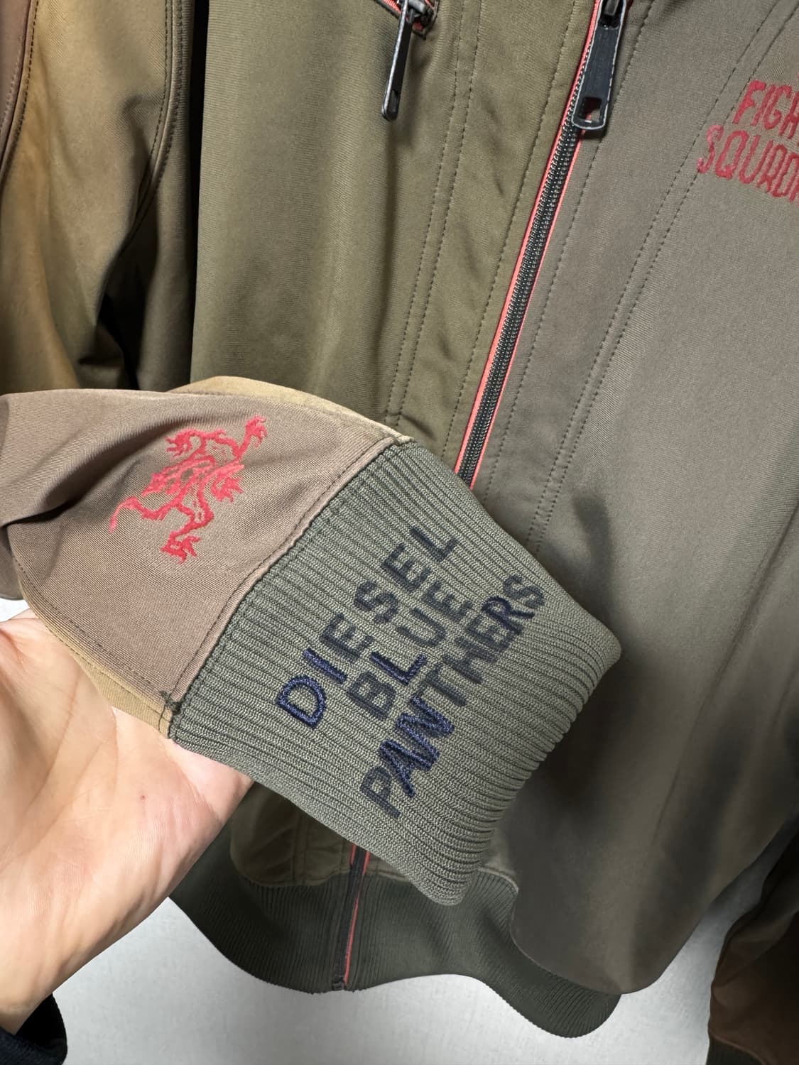 DIESEL 디젤 남성 트랙 자켓 / 블루종 / L사이즈 상품이미지3