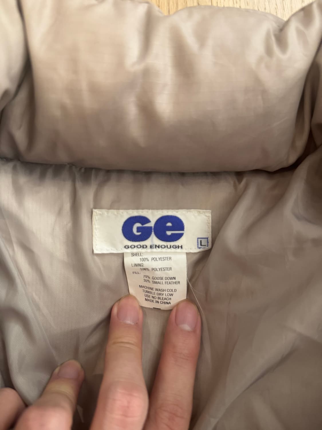 90s 굿 이너프 패딩 상품이미지4