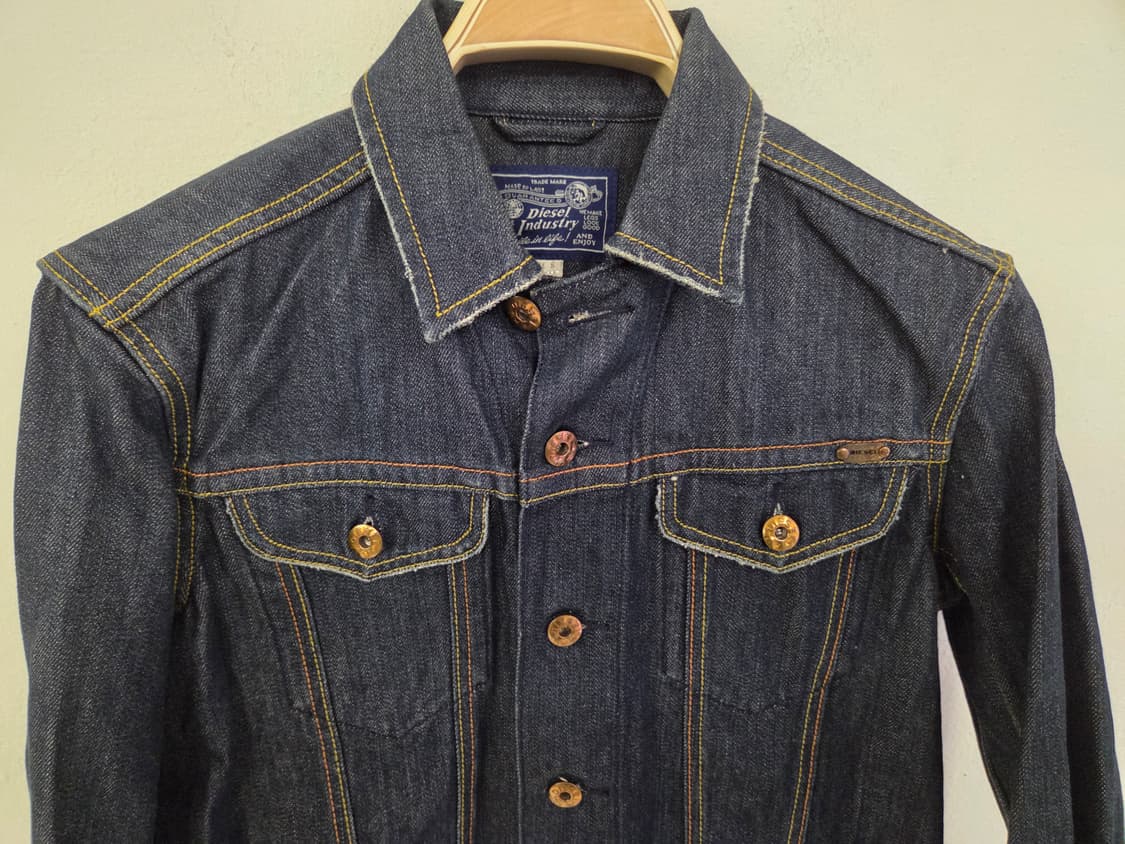 Diesel 데님 자켓 S 사이즈 남녀공용 상품이미지2