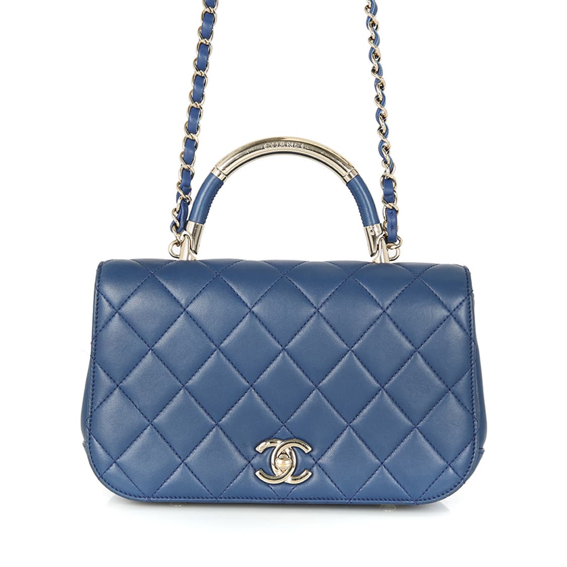 샤넬 캐리 시크 메탈핸들 체인 숄더 플랩백 A93752 상품이미지7