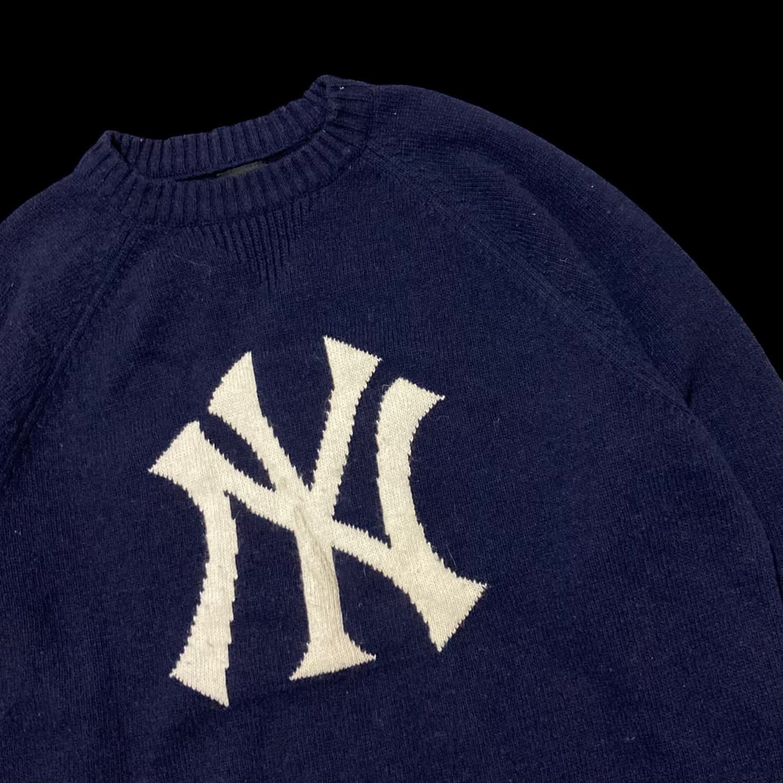 NEWERA 뉴에라 NY 빅로고 라운드 니트 상품이미지2