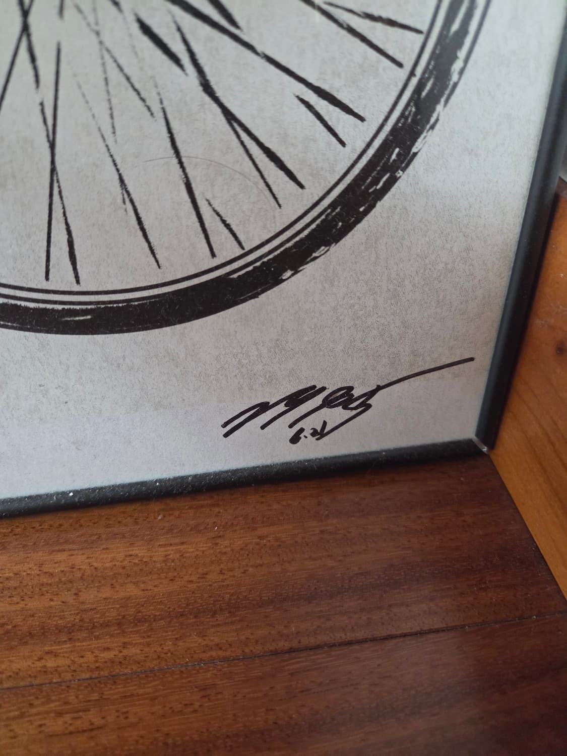 타바코북스 작가친필 일러스트 포스터액자 상품이미지2