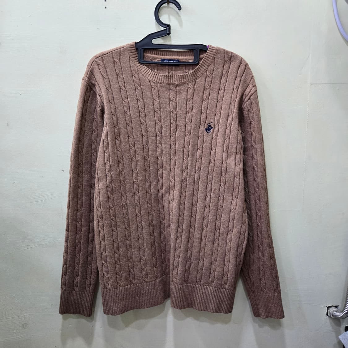 비버리힐즈 폴로클럽 케이블 니트 (100) 상품이미지1