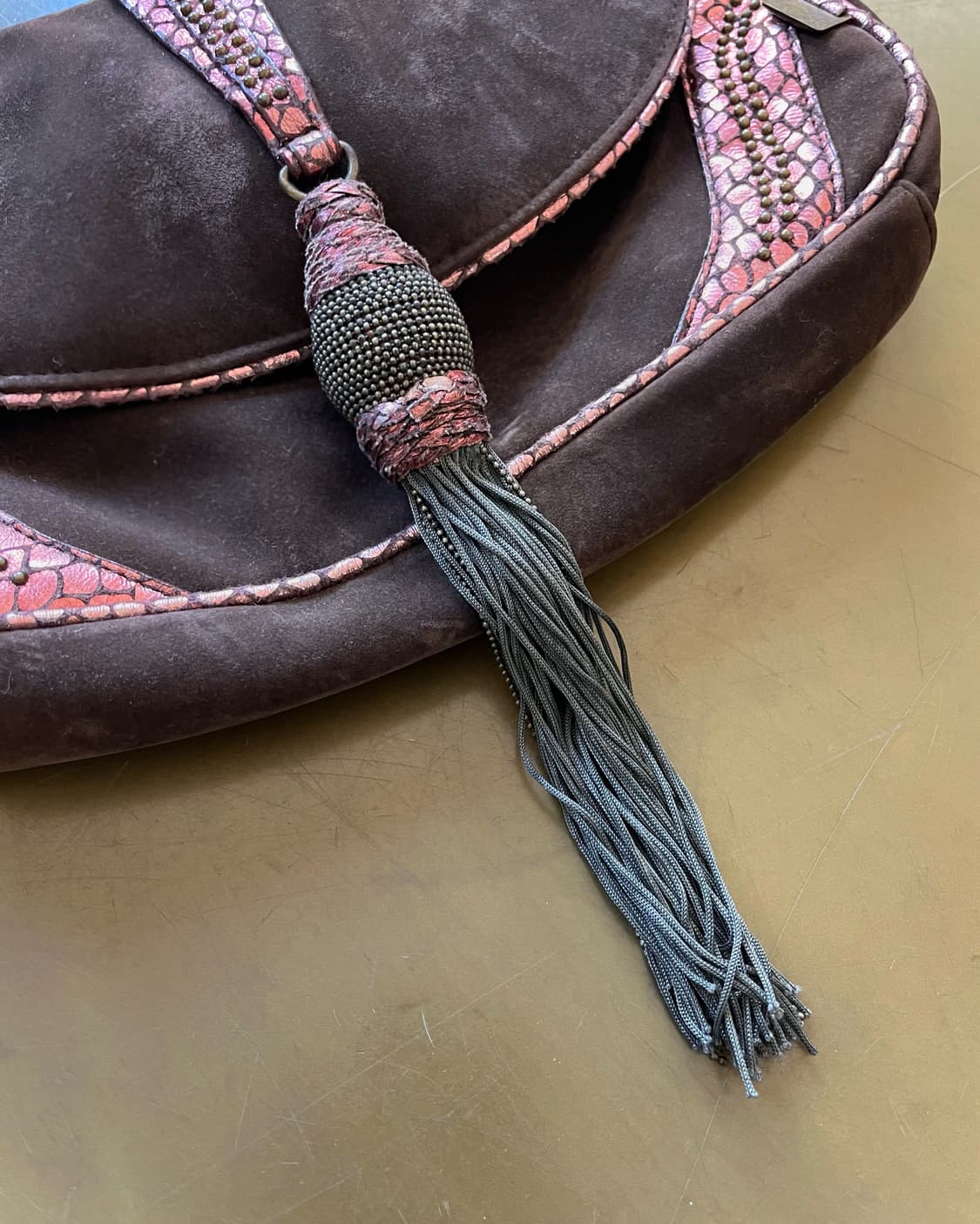 ~1990s Vintage Ethnic Mood Shoulder Bag 상품이미지5