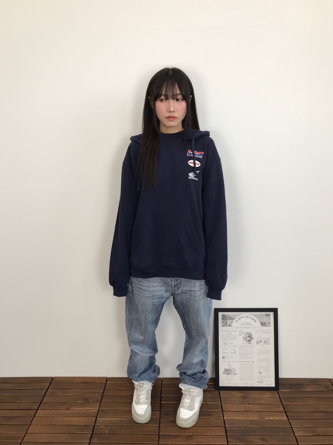 Honda HRC Racing Logo Hoodie 상품이미지1