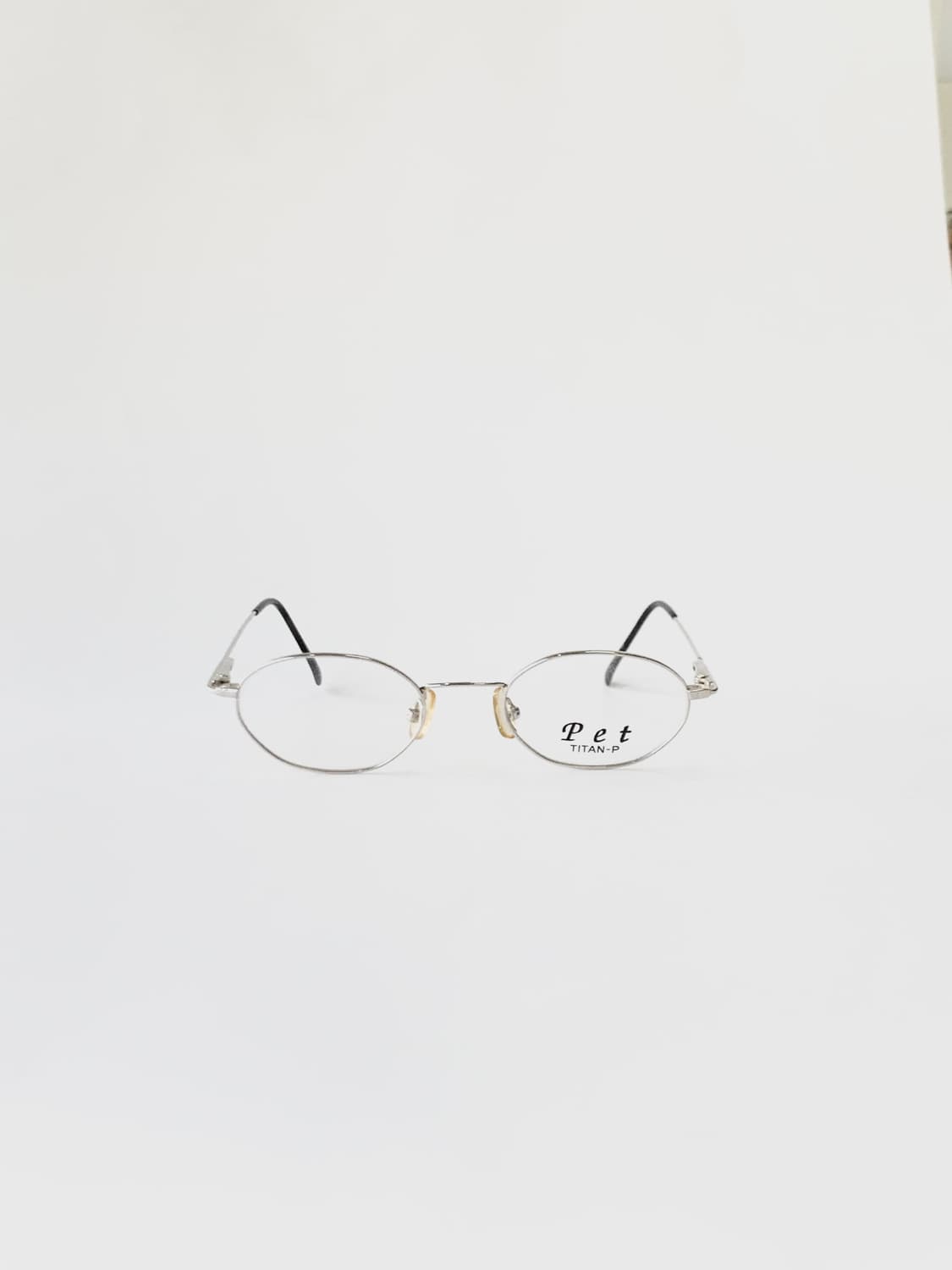 [픽키-215] 실버 미니멀 오벌 안경테 초경량 상품이미지2