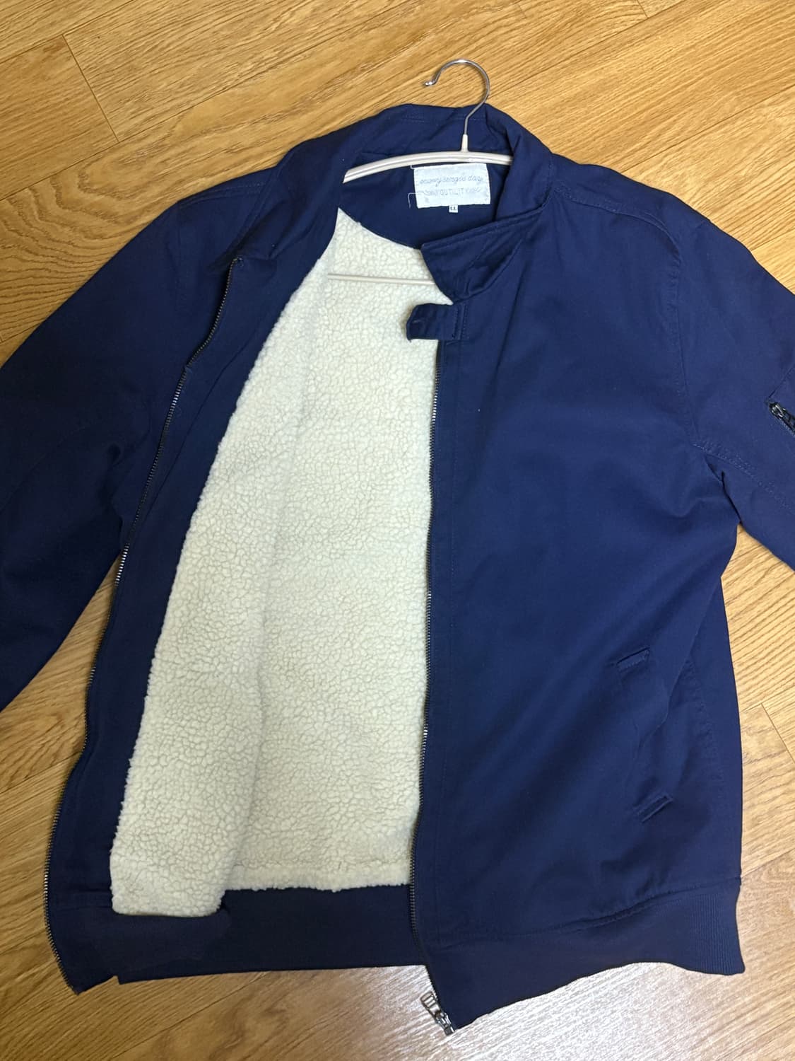 일본 빈티지 블루종 상품이미지3