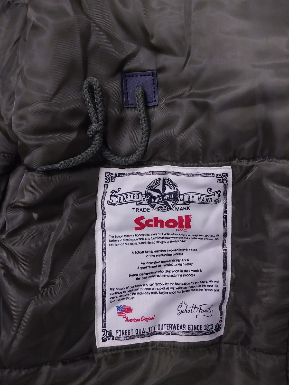 SCHOTT N.Y.C N3B 점퍼 M 상품이미지6