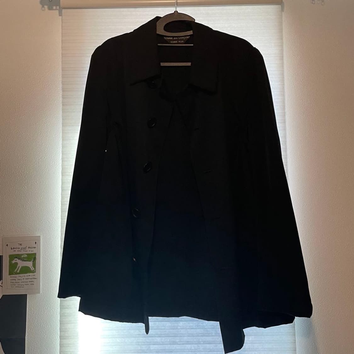 꼼데가르송 옴므플러스 1998 인사이드 아웃기 자켓 상품이미지4