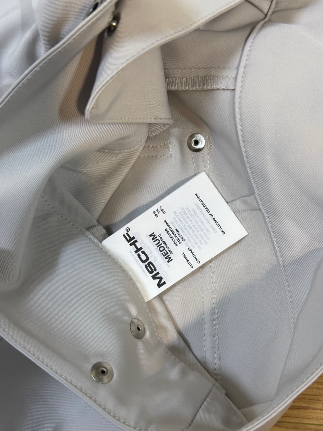 미스치프 마운틴 카프리 팬츠 라이트 그레이 M 상품이미지5