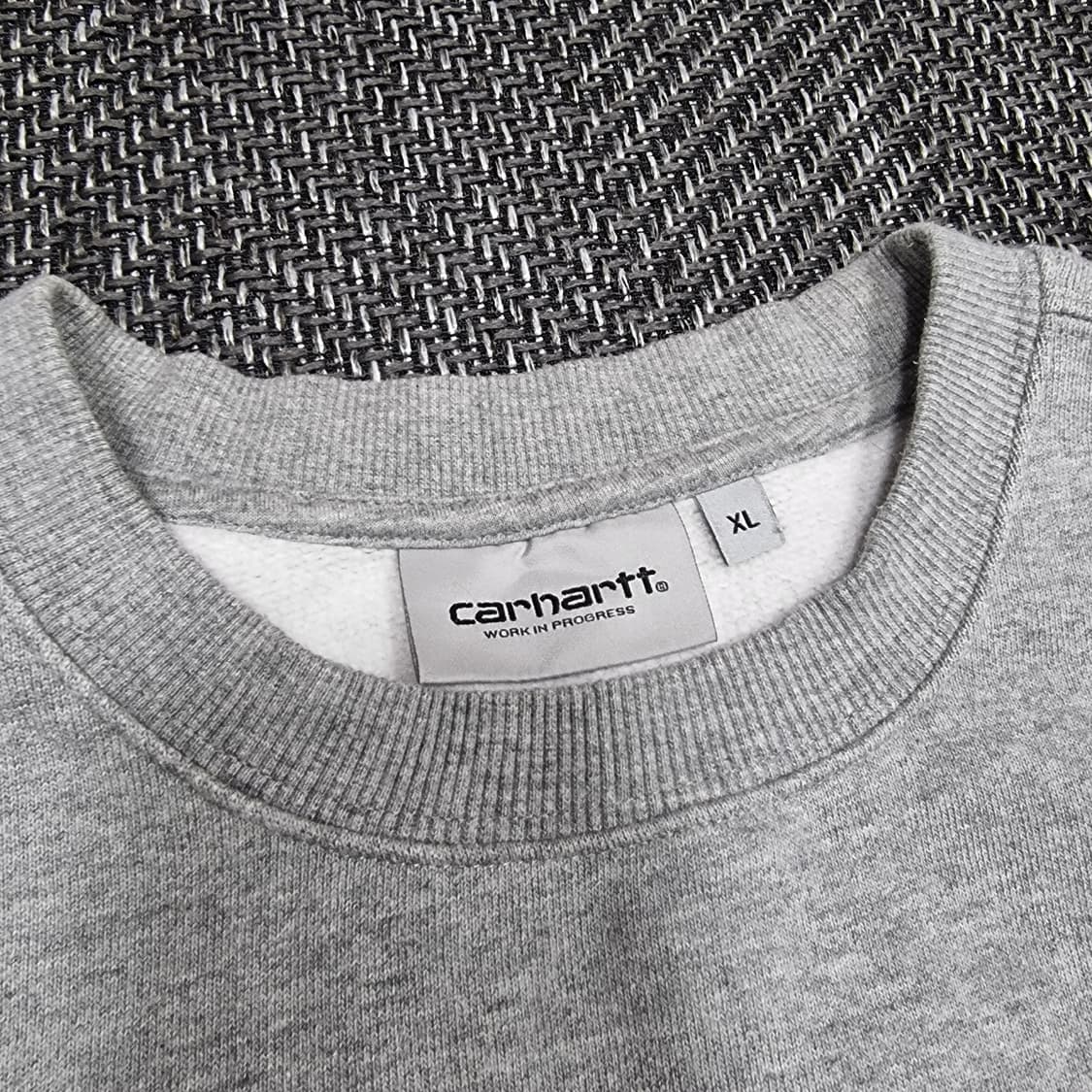 칼하트 WIP 아이앱 스튜디오 포켓 스위트셔츠 그레이 헤더 상품이미지5