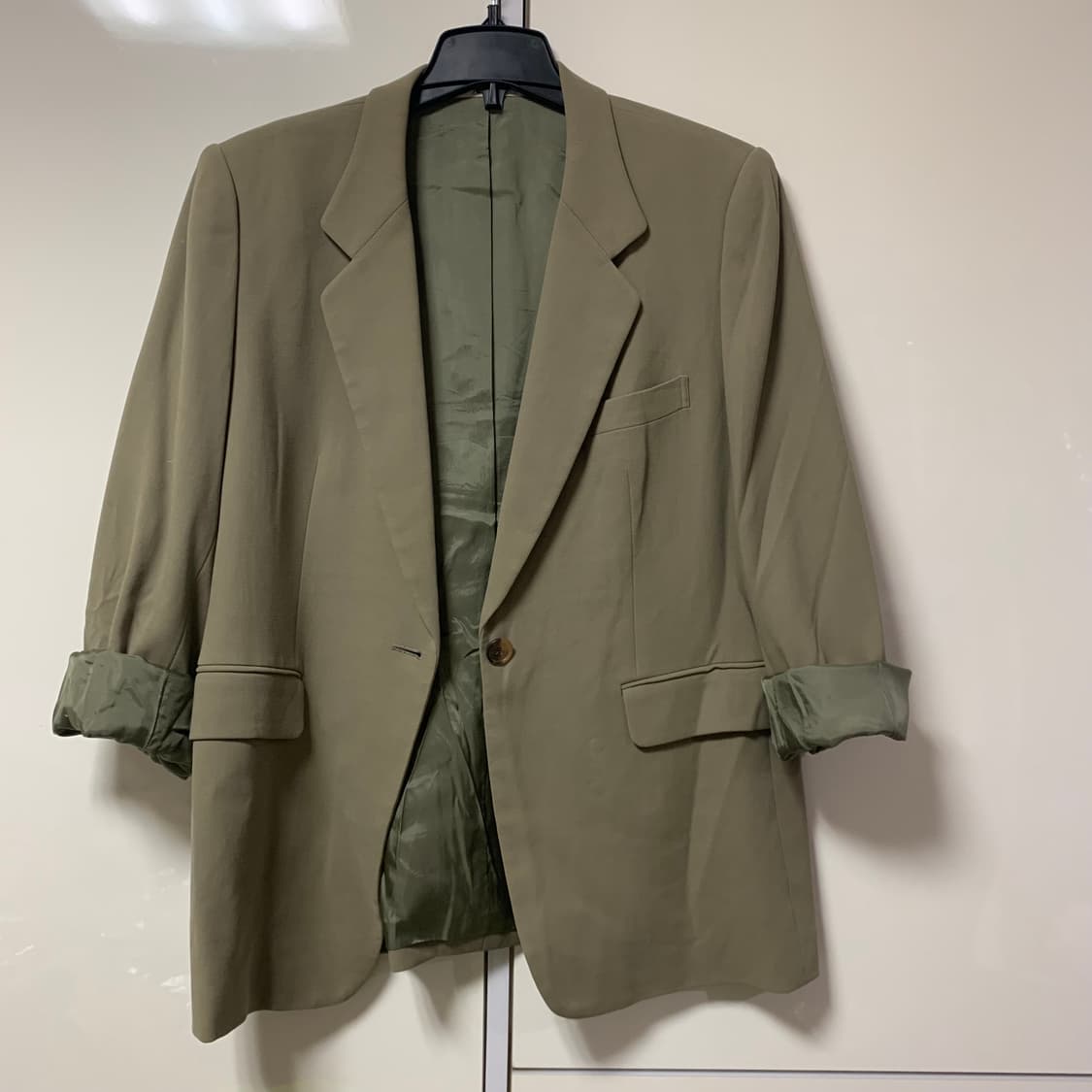 올리브 오버핏 블레이저 상품이미지2