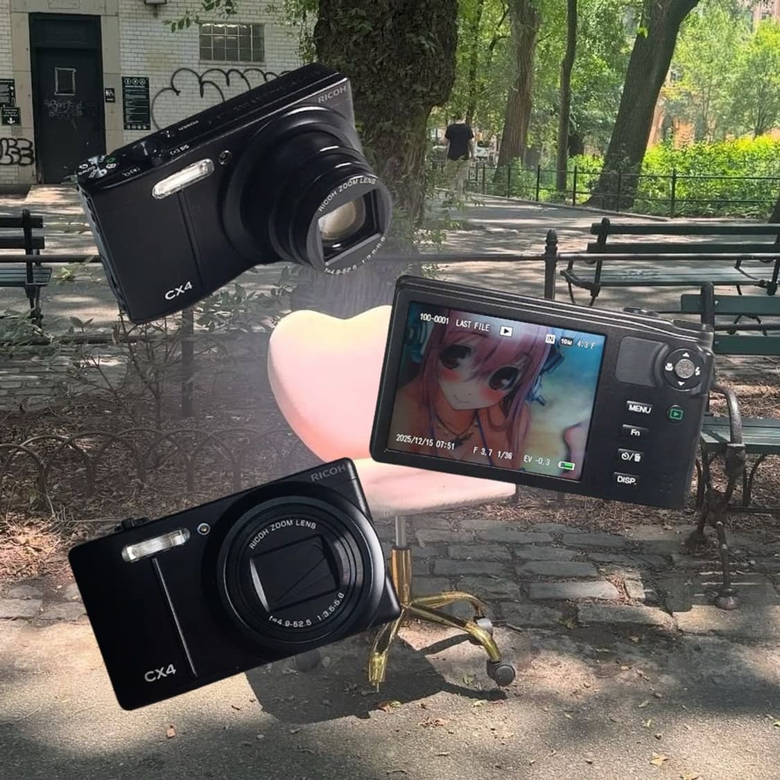 [강력추천]리코 RICOH CX4 빈티지디카 블랙컬러 상품이미지1