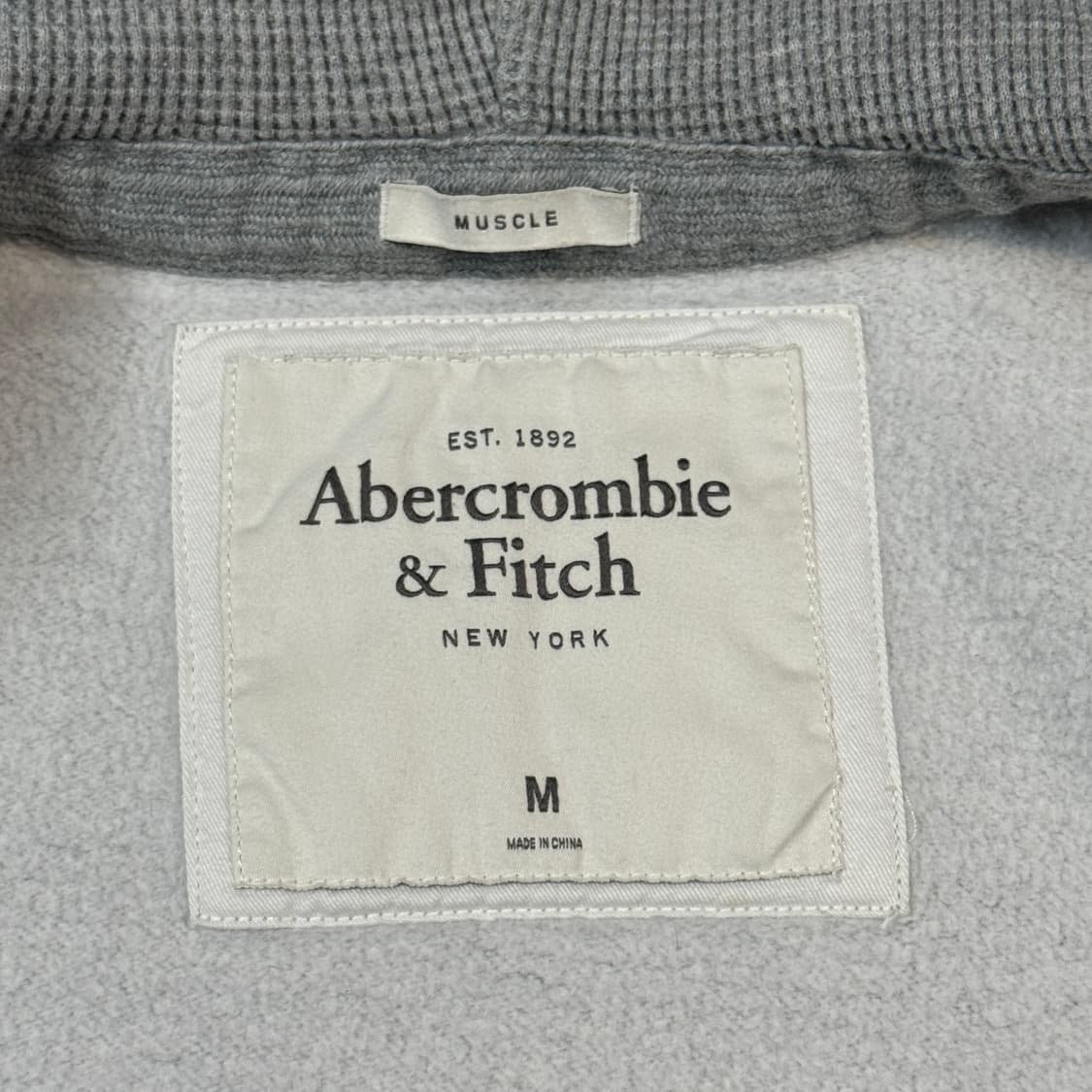 M) 아베크롬비 후드집업 그레이 상품이미지7