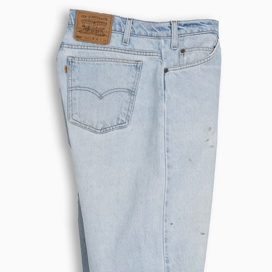 빈티지 리바이스 550 오렌지탭 연청 90s 35인치 OR55036118 상품이미지6