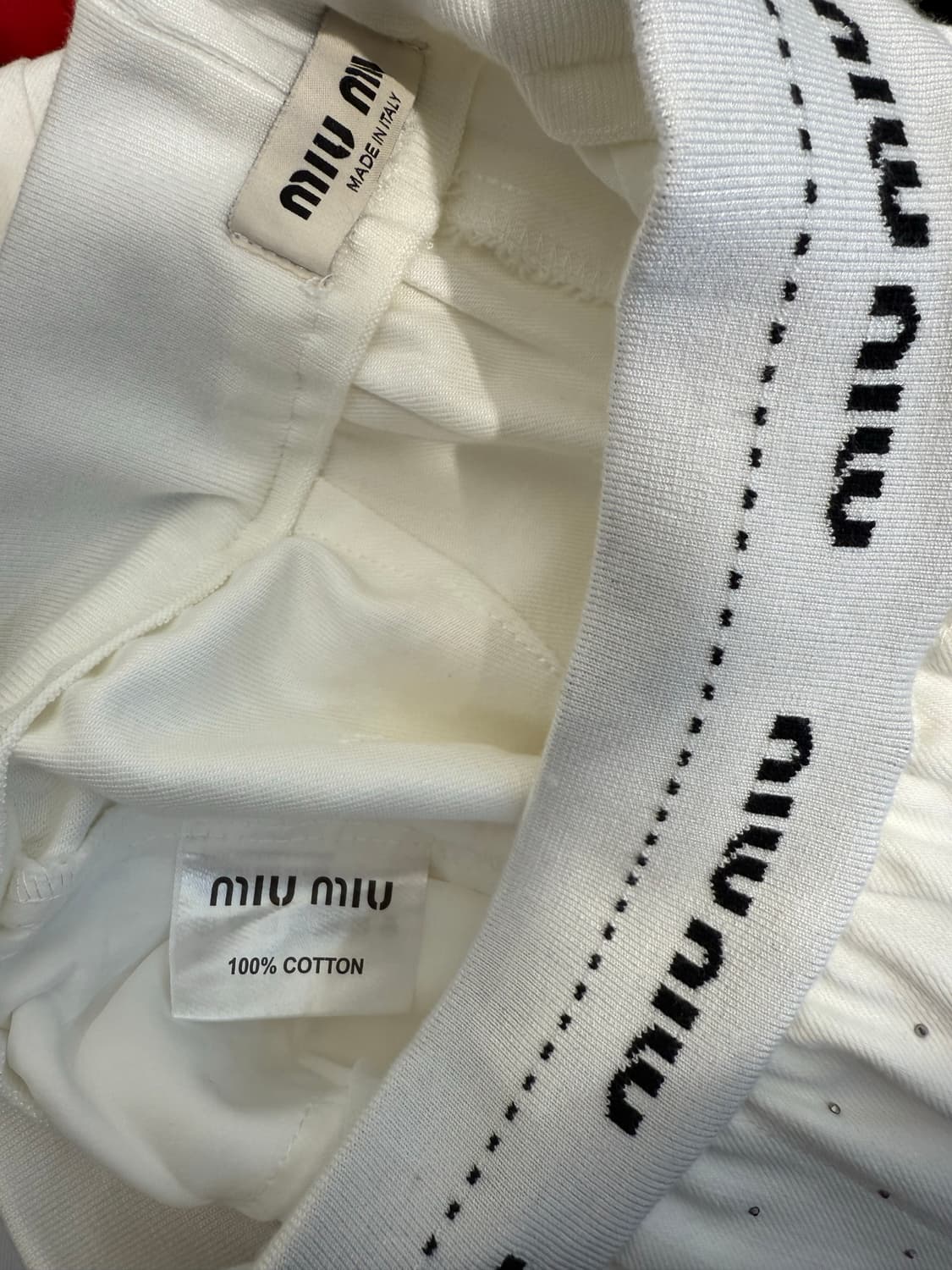 화이트 도트 큐빅 얇은 청바지 상품이미지8